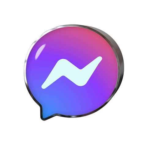 3d Messenger Icon 29750287 Png