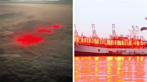 Experts Have An Explanation For The Red Glow Over The Pacific Ocean