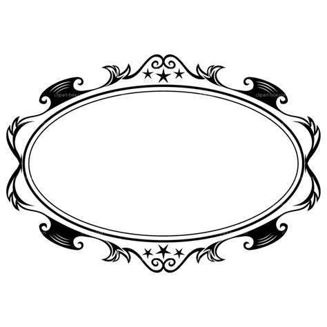 Free Oval Borders Clipart Best