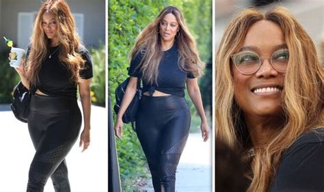 Tyra Banks Shows Off Stunning Curves In Crop Top And Skintight Leggings Celebrity News