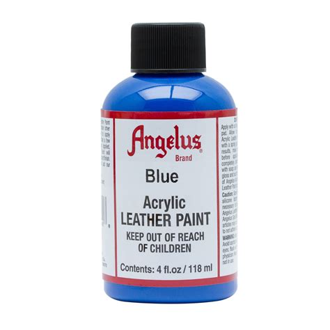 Angelus® Acrylic Leather Paint 4 Oz Blue