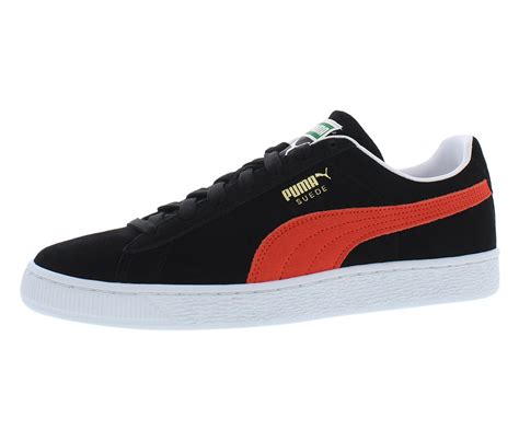 Puma Suede Classic Xxi Mens Shoes Size 9 Color Blacktomato