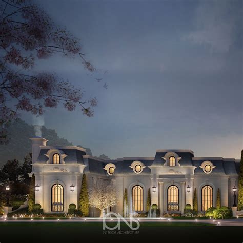 Luxurious Home Design Collection : Majestic Mansion in French ...