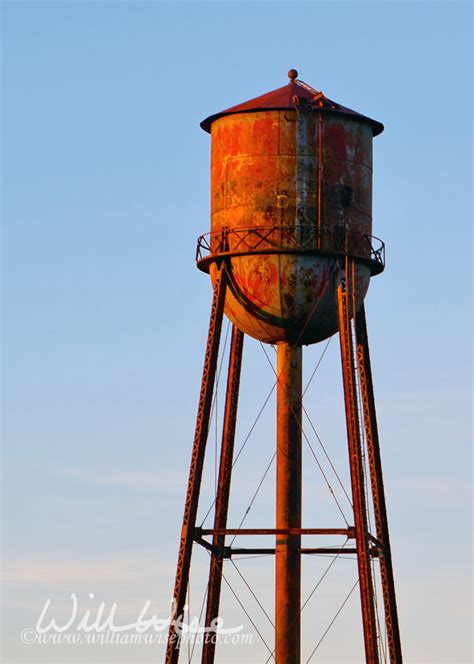 Rustic Watkinsville Georgia Water Tower William Wise Photography