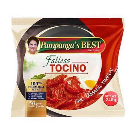 Pampangas Best Tocino Fatless 240g All Day Supermarket