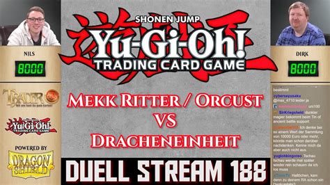 Yu gi oh duel links dlv max dragunity kc cup february 2021 stage 1. YuGiOh Mekk Ritter Orcust VS Dracheneinheit | YGO deutsch ...