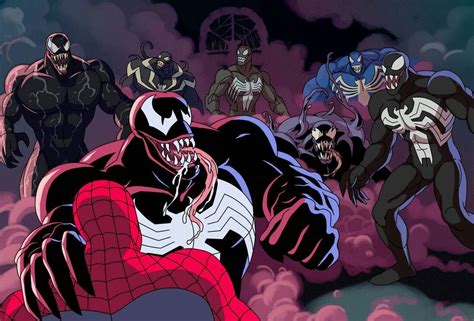 Pin By Su Yingqi On Venom Spider Man Animated Series Spiderman Ultimate Spiderman