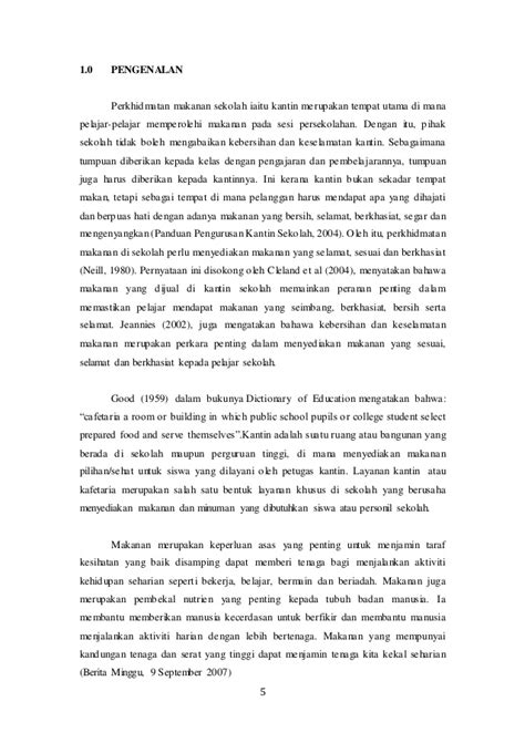 Contoh Pengenalan Kerja Kursus