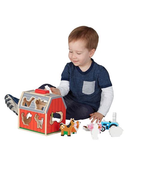 Melissa And Doug Take Along Sorting Barn And Reviews All Toys Macys