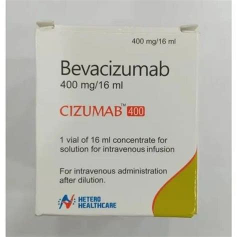 Hetero Healthcare 400mg Cizumab Bevacizumab Injection Dosage Form