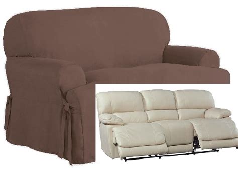 Browse a wide selection of couch covers & sofa covers at walmart.ca. Dual Reclining SOFA Slipcover T Cushion Suede Chocolate ...
