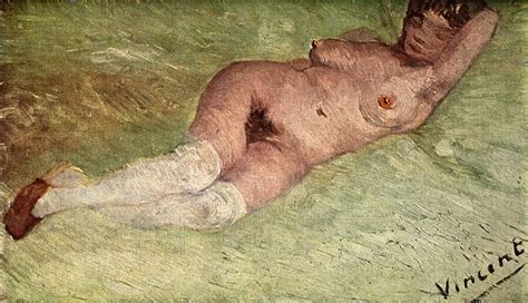 Nude Woman Reclining By GOGH Vincent Van