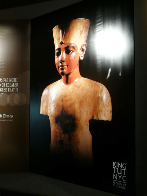 King Tut Exhibit Poster Photo