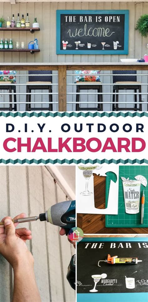 Diy Outdoor Chalkboard Tutorial
