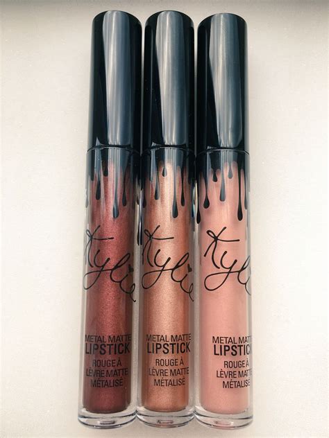 Kylie Cosmetics All 3 Metals Heir King K And Reign Kyliecosmetics