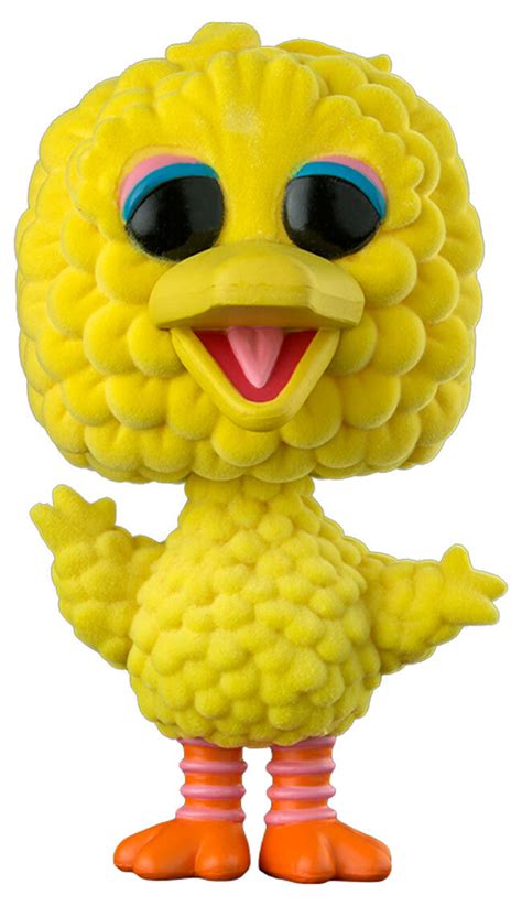 Funko Pop Sesame Street 10 Big Bird Flocked Super Sized 6 Pop
