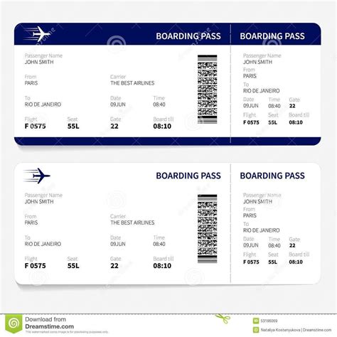 Plane ticket template pdf elegant airline ticket template free sample customer service