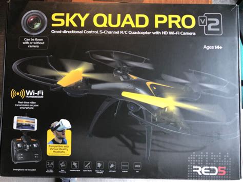 Sky Quad Pro V2 Drone Wi Fi Enabled Hd Cam For Sale