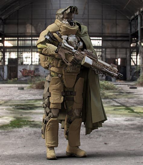 sci fi armor cyberpunk armor power armor combat armor