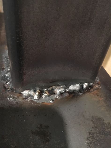 What Am I Doing Wrong First Time TIG Welding Steel Bottom Plate Is 1