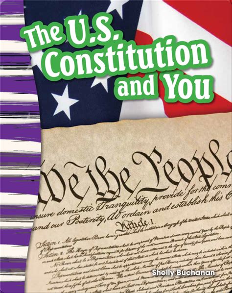 The Us Constitution And You Childrens Book By Shelly Buchanan