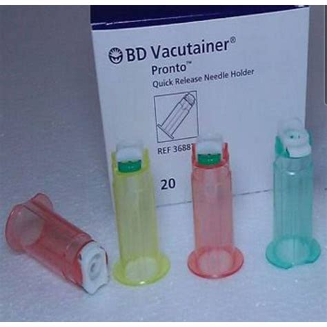 Jual BD VACUTAINER HOLDER PRONTO QUICK REALESE 20PAC X 5 CE HARGA 1PCS