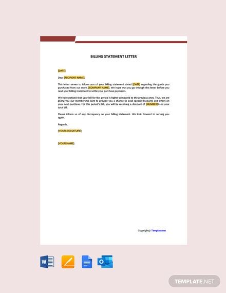 I hope that the bank will favor me and provide me with statement within. FREE Official Statement Letter Template - Word | Google ...