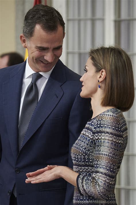 King Felipe Vi And Queen Letizia Share A Giggly Moment The Best