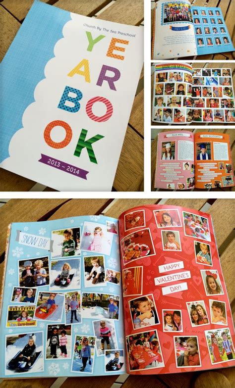 Free Preschool Yearbook Templates Printable Templates