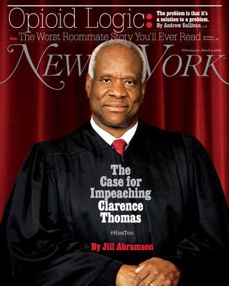 On The Cover The Case For Impeaching Clarence Thomas New York Media