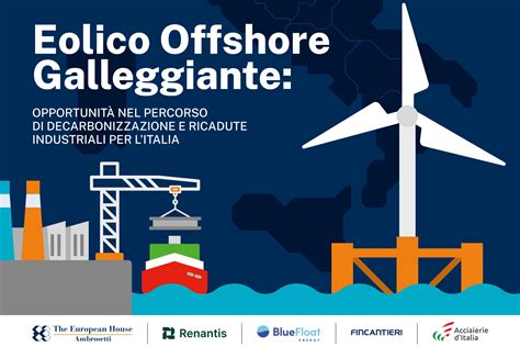 Eolico offshore galleggiante le opportunità per l Italia