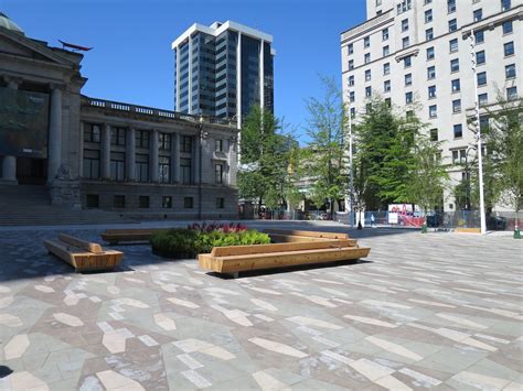 New 96 Million Vancouver Art Gallery Plaza Opens Photos Daily