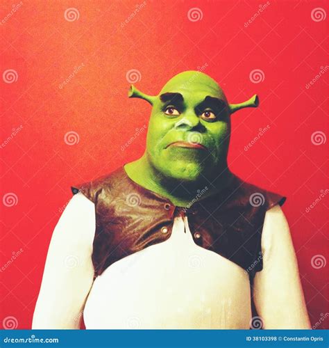 Shrek Cartoon Character Editorial Stock Photo Image Of Face 38103398
