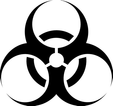 Biological Hazard Hazard Symbol Sign Clip Art Biohazard Symbol Png