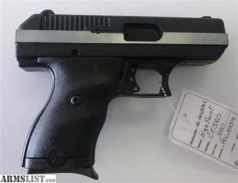 Armslist For Sale Hi Point Cf 380 380 Automatic Cold Pistol