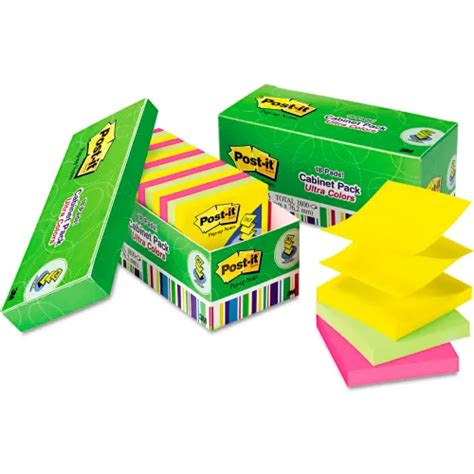 Post It Pop Up Notes Ultra Pop Up Note Refills R33018aucp 3 X 3