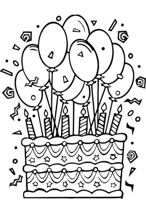 easy  print happy birthday coloring pages tulamama