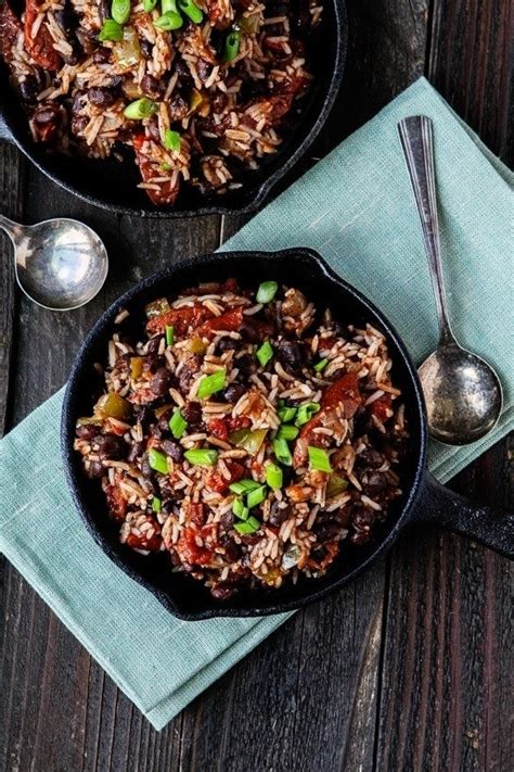 Easy Black Beans And Rice Recipe With Smoked Sausage Good Life Eats