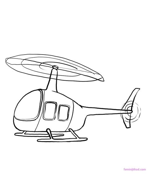 Gambar mewarnai helikopter untuk anak paud dan tk. Kumpulan Gambar Mewarnai Helikopter, Pesawat Terbang Mirip Capung