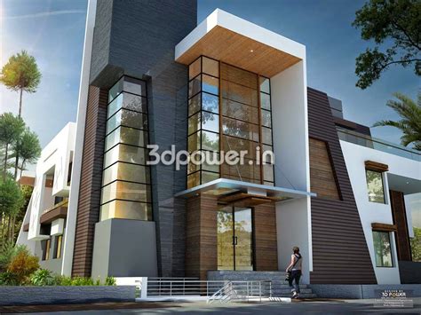 Modern Home Design House 3d Interior Exterior Design