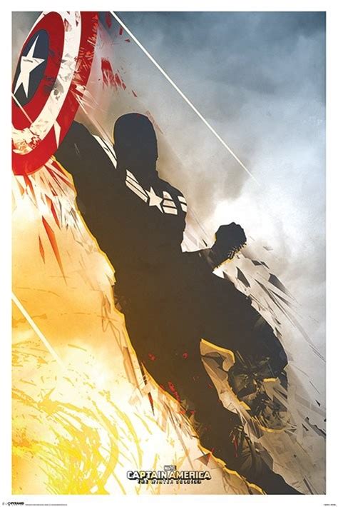 Poster Captain America The Winter Soldier One Sheet Wall Art