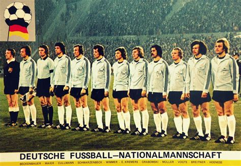 The compact squad overview with all players and data in the season overall statistics of current season. RFA+1974+-+DEUTSCHE+FUSSBALL+NATIONALMANNSCHAFT+-+WM+74.jpg (1600×1105) | VINTY | Pinterest ...