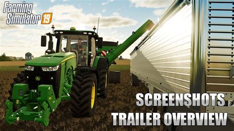 Farming Simulator 2019 Fs 19 Trailer Overview Обзор трейлера