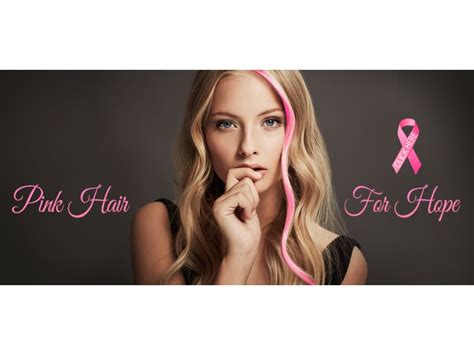 Streak Of Pink Hair Breast Cancer Awareness Event Dantes