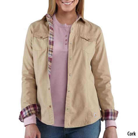 Carhartt pants are tough enough to take on any job, so feel free to put them to the test. Carhartt Womens Jackson Long-Sleeve Shirt - Gander ...