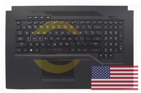 It automatically turns on in low light and turns off in more brightness. ROG Black backlit Keyboard | Asus Accessories