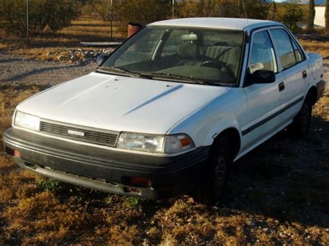 1990 Toyota Corolla 4 Door For Sale Photos Technical Specifications