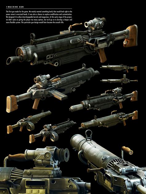 Image Fo4 Assault Rifle Concept Artpng Fallout Wiki Fandom