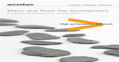 Water And Shale Gas Development Accenture2 1 Introduction 4