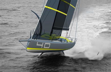Mw40of New Foiling Offshore Sailboat Concept